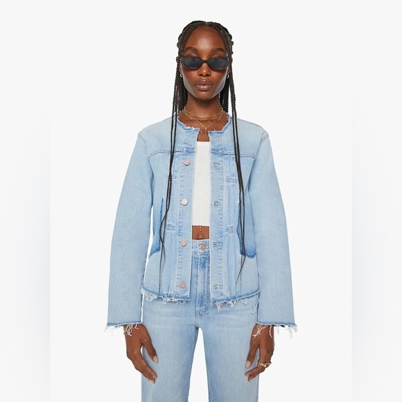 MOTHER The Cut Daybreak Drifter Jacket in Norway Dude L - Picture 1 of 8